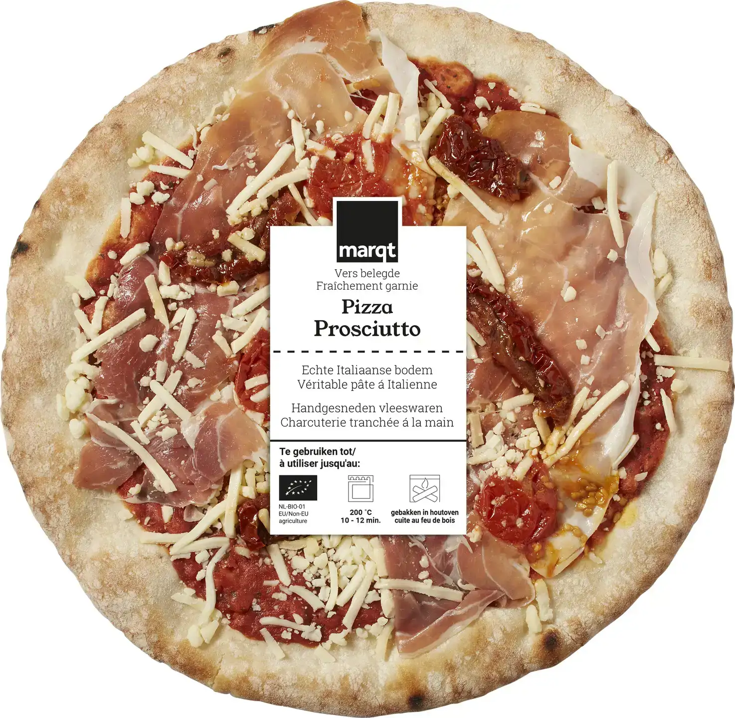 Pizza prosciutto