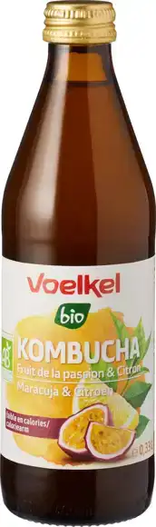 Kombucha passionfruit lemon 330 ml