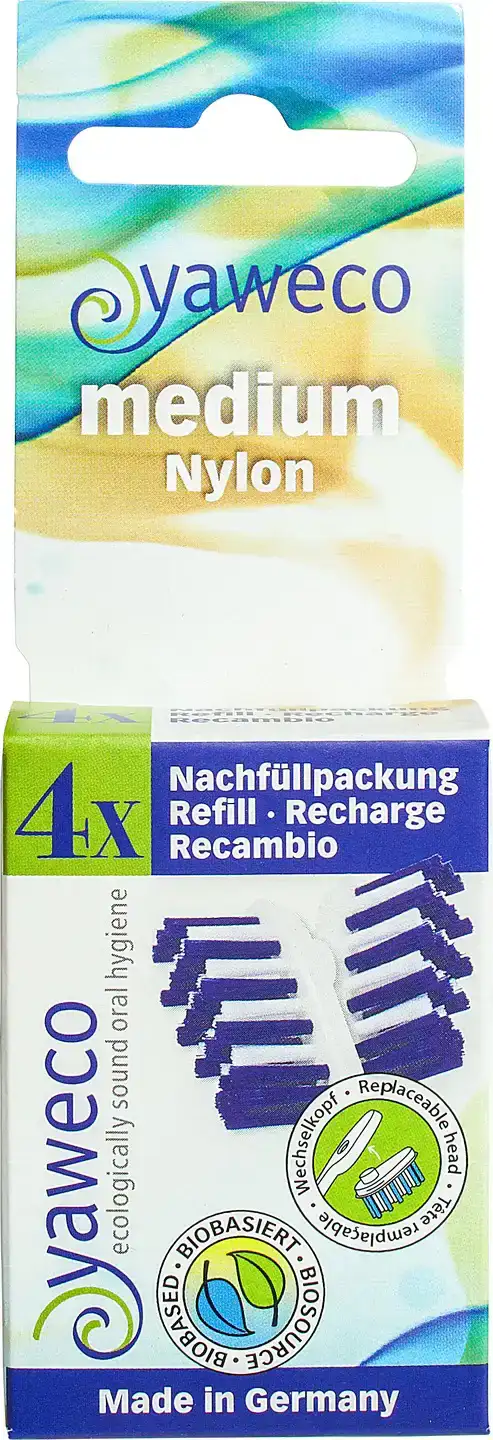 Tandenborstel navulkoppen medium