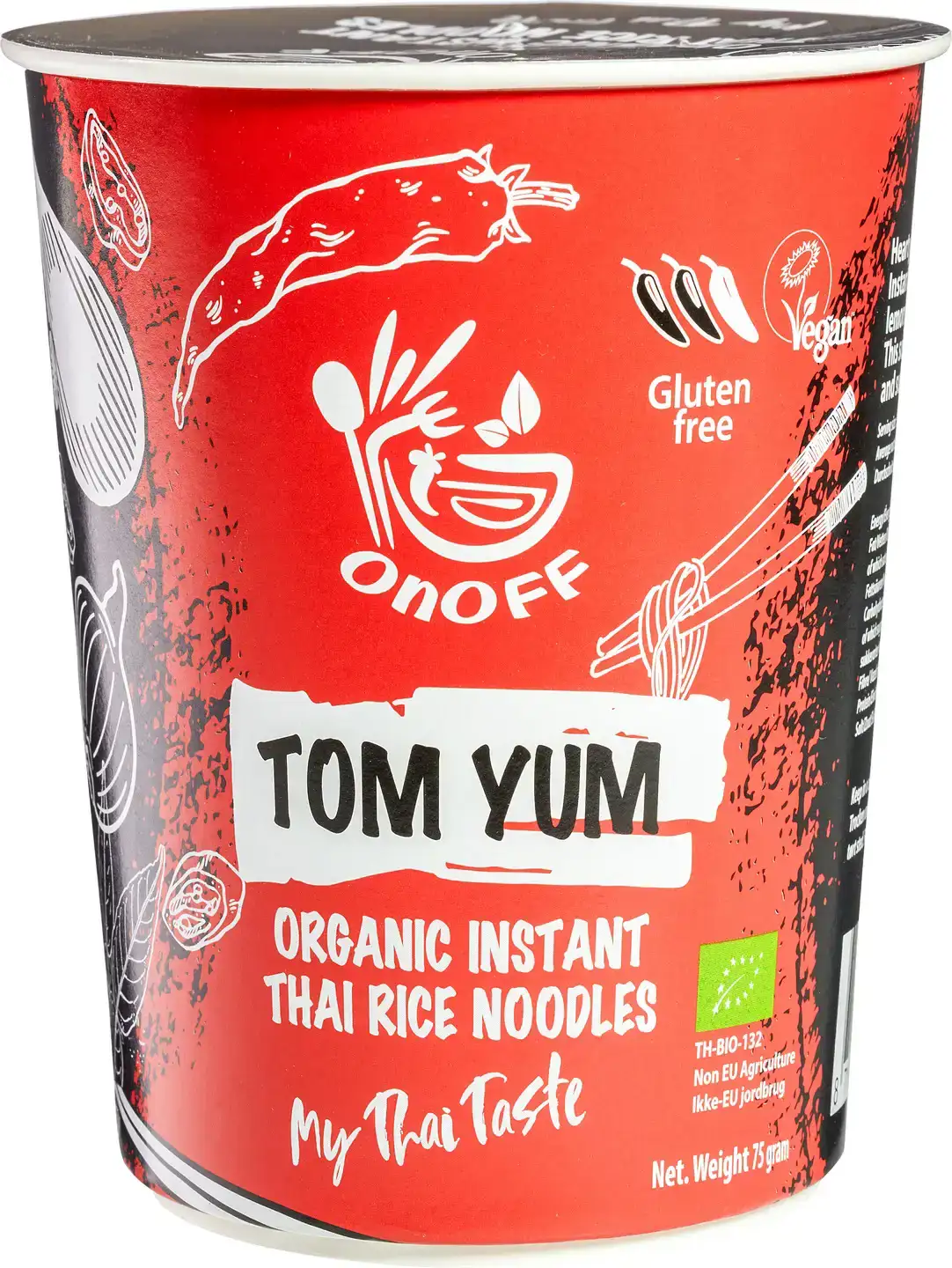 Instant noodles soup Tom Yum