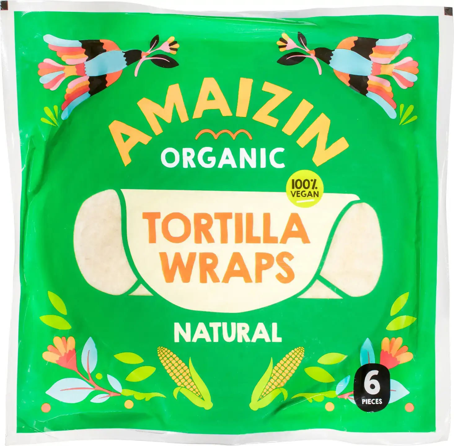 Tortilla wraps natural
