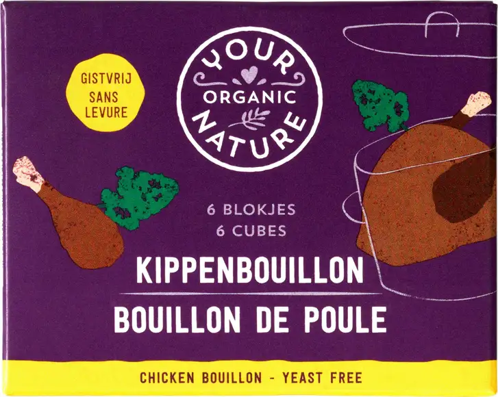 Kippenbouillonblokjes gistvrij 6 stuks
