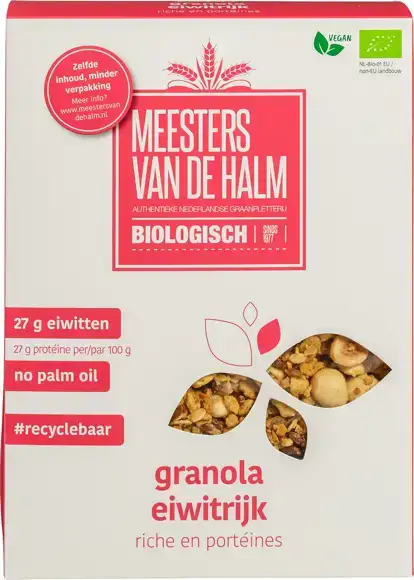Eiwitrijke granola 350 g