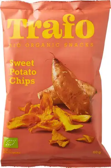 Zoete aardappelchips 80 g