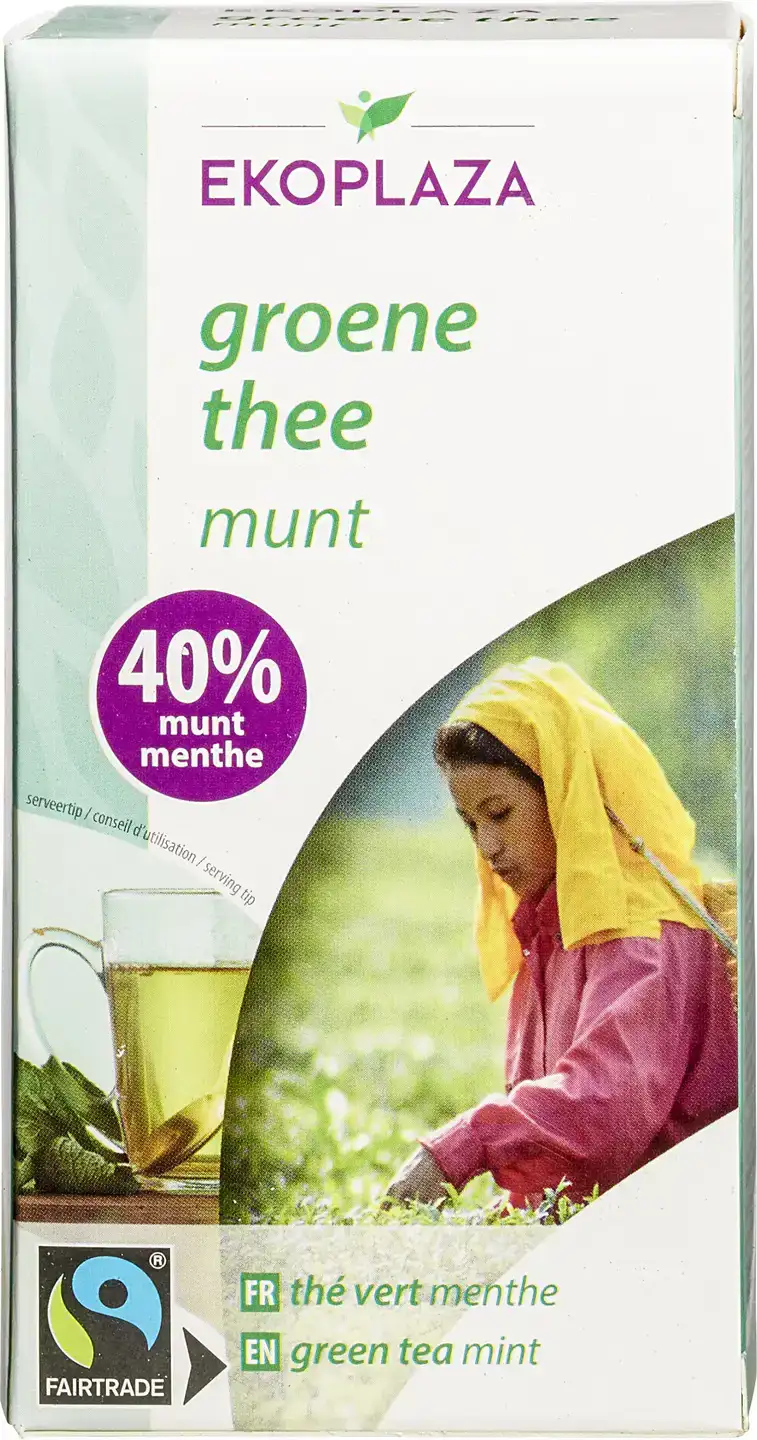 Groene thee munt