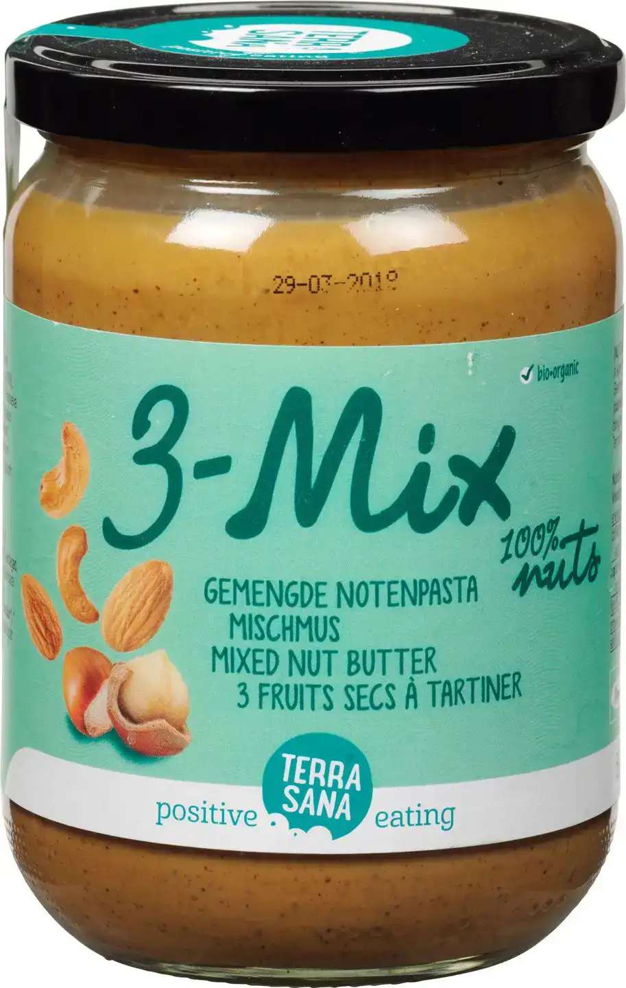 Gemengde notenpasta 3-mix