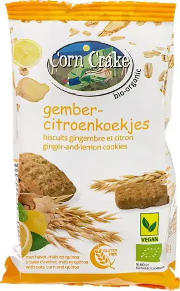 Gember-citroenkoekjes 150 g