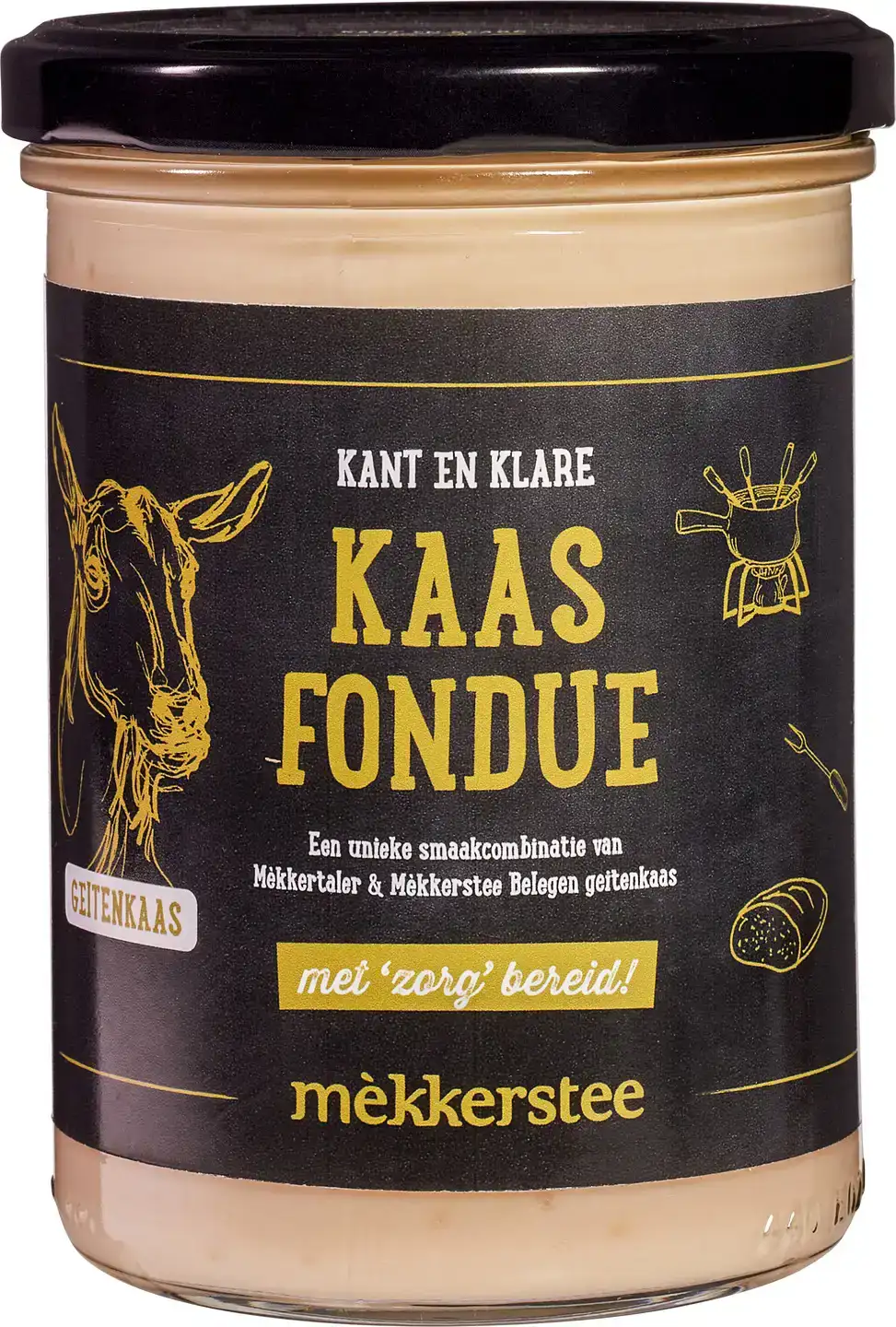 Kaasfondue geitenkaas