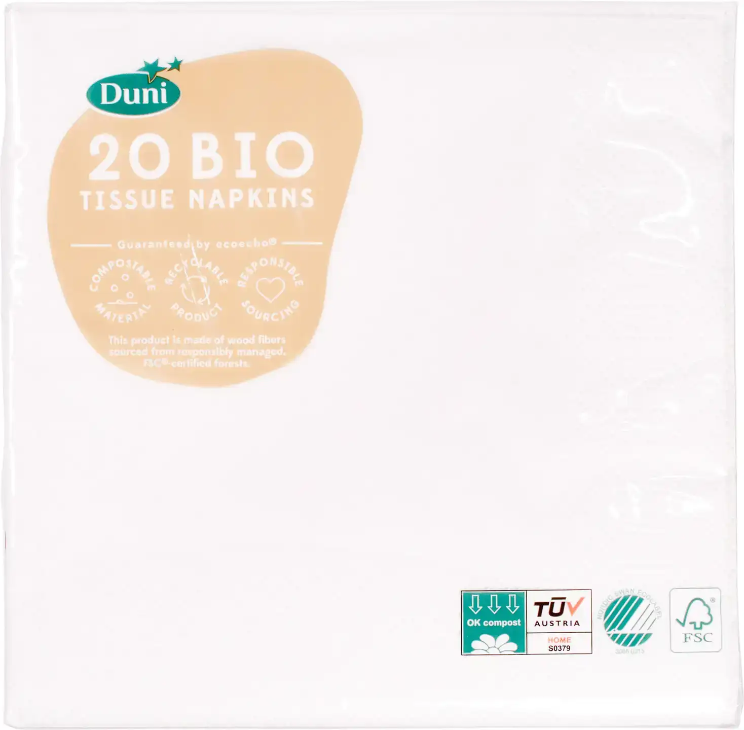 Witte servetten