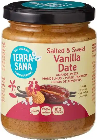 Salted & sweet amandelpasta vanille dadels 250 g