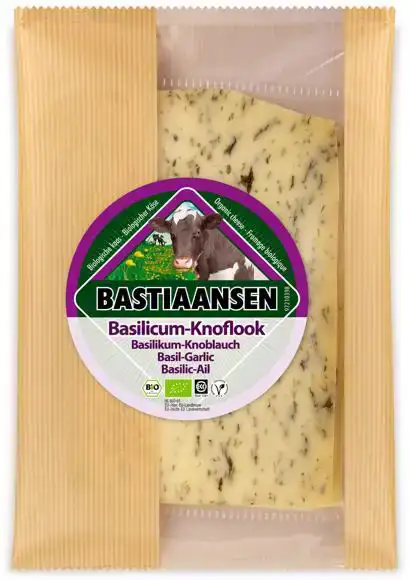 Plakjes kaas basilicum/knoflook 150 g