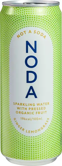 Sparkling water ginger lemongrass 330 ml