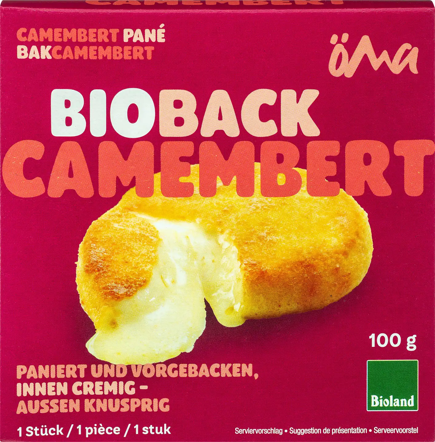 Bak camembert 45+