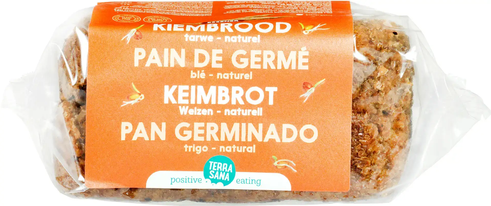 Gekiemd brood naturel