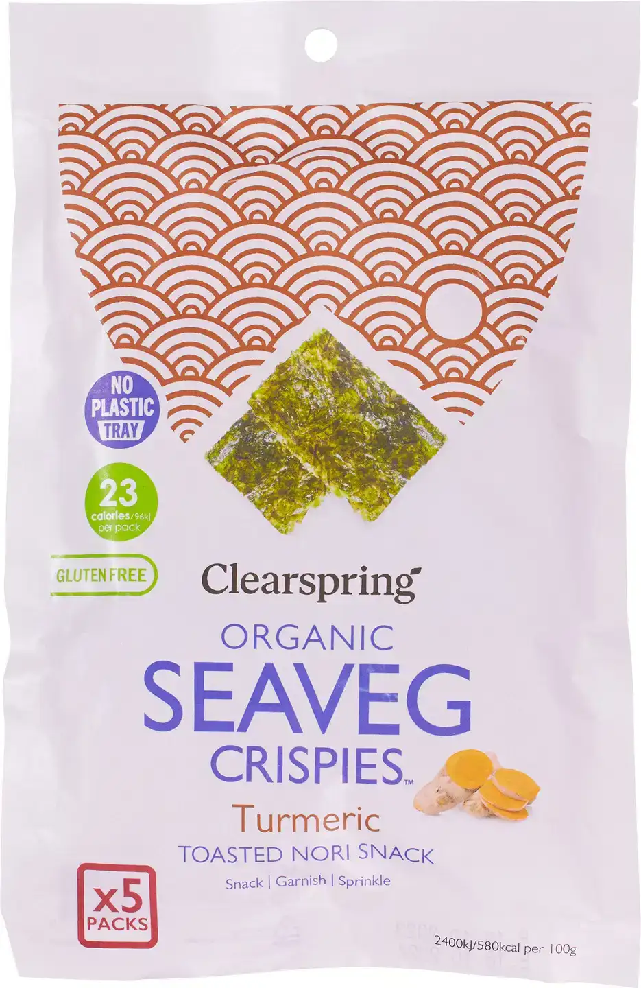 Seaveg Crispies Turmeric Multipack