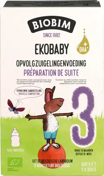 Opvolg zuigelingenvoeding 3 10+ mnd 600 g