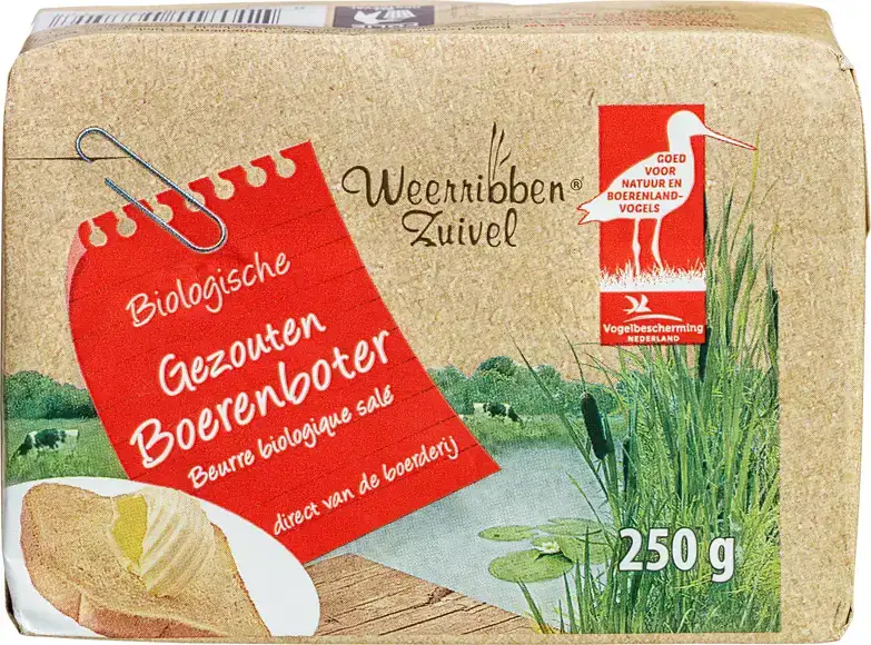 Gezouten boerenboter 250 g