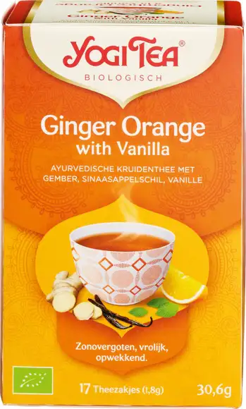 Kruidenthee gember sinaasappel vanille 30.6 g