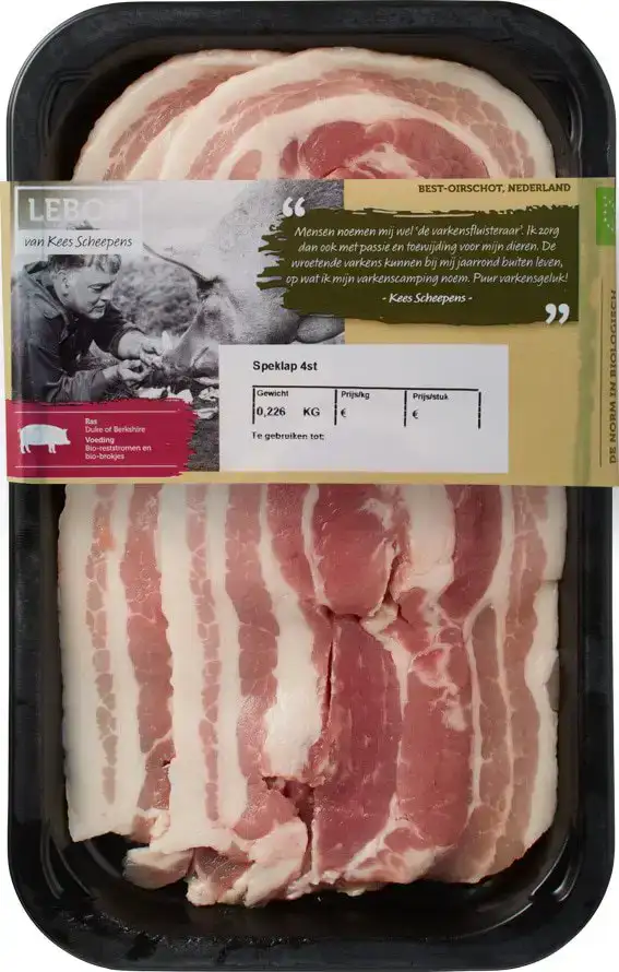 Varkens speklappen