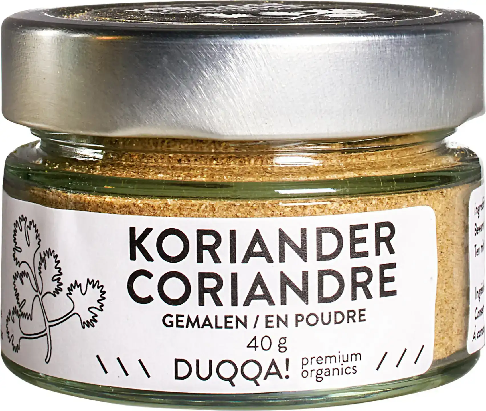 Gemalen koriander