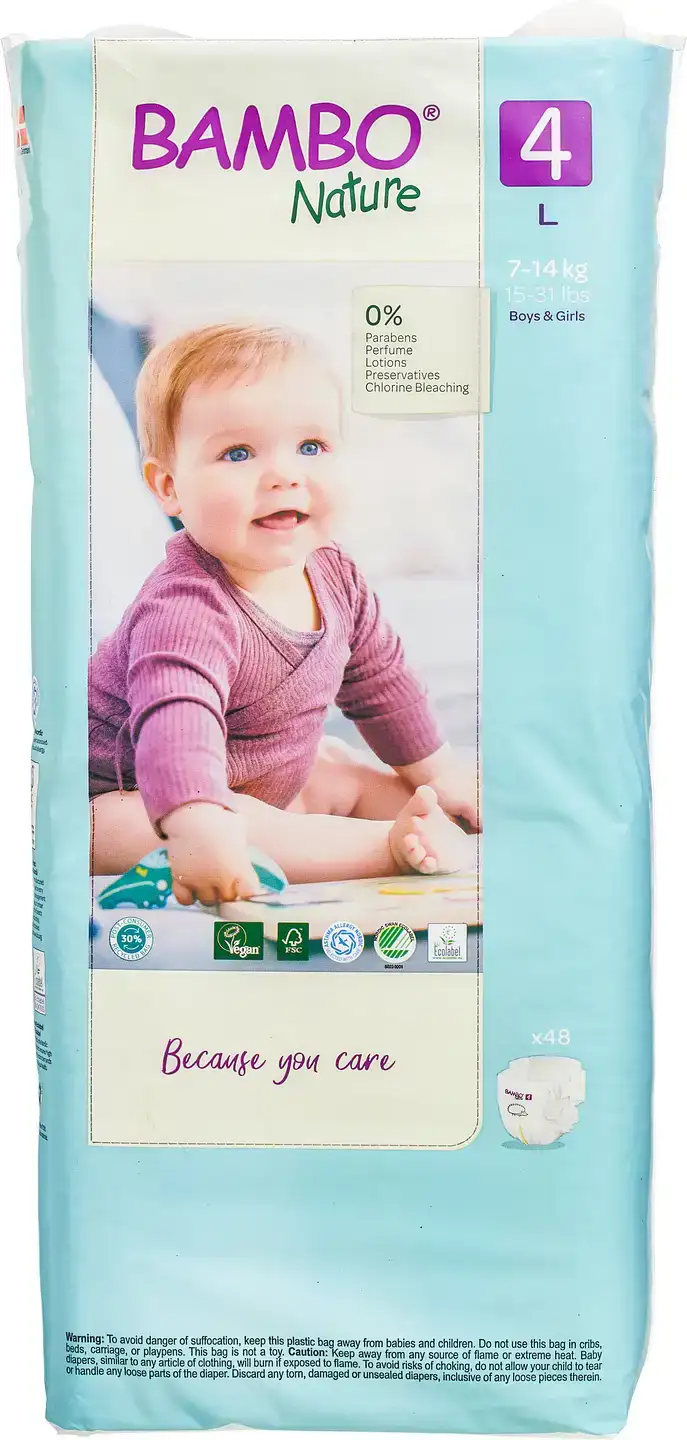 Luiers 4 grootverpakking (7-14 kg)