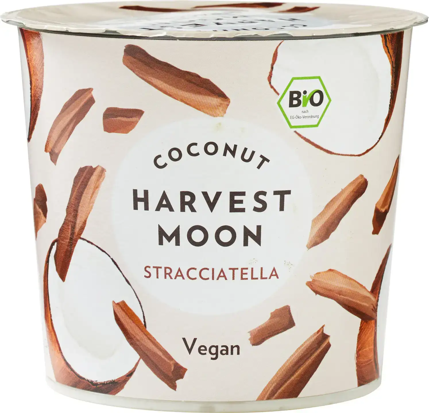 Plantaardige variatie op yoghurt kokos - stracciatella