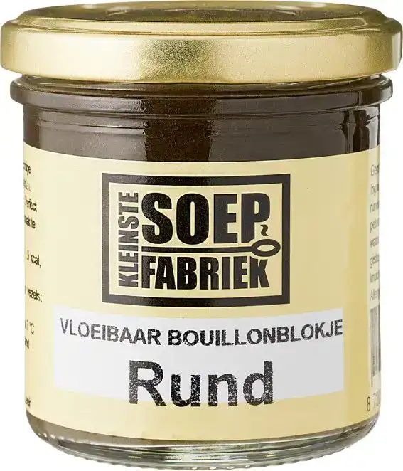 Vloeibaar bouillonblokje rund