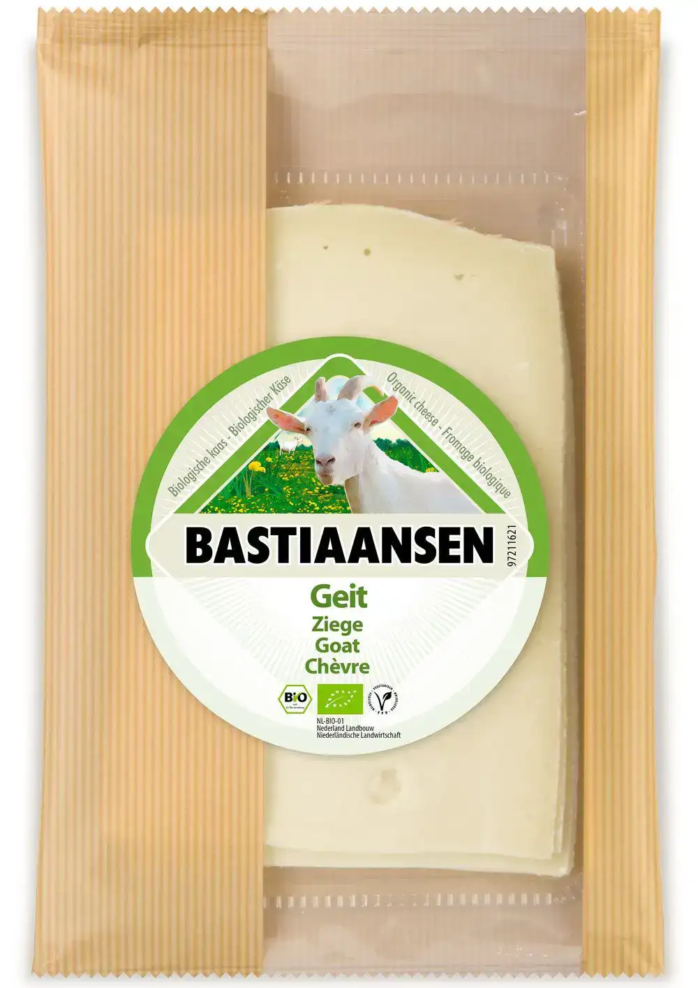 Plakjes jonge geitenkaas 50+