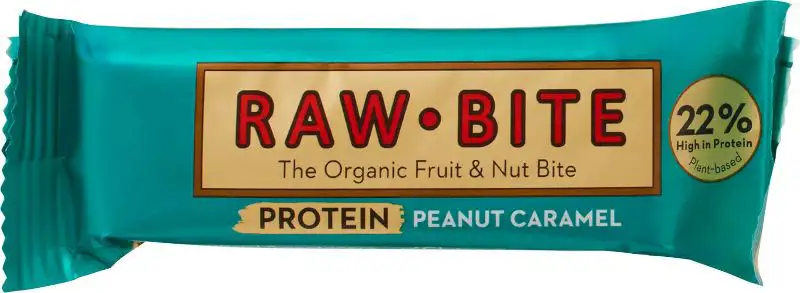 Fruit- & notenreep protein peanut caramel 45 g