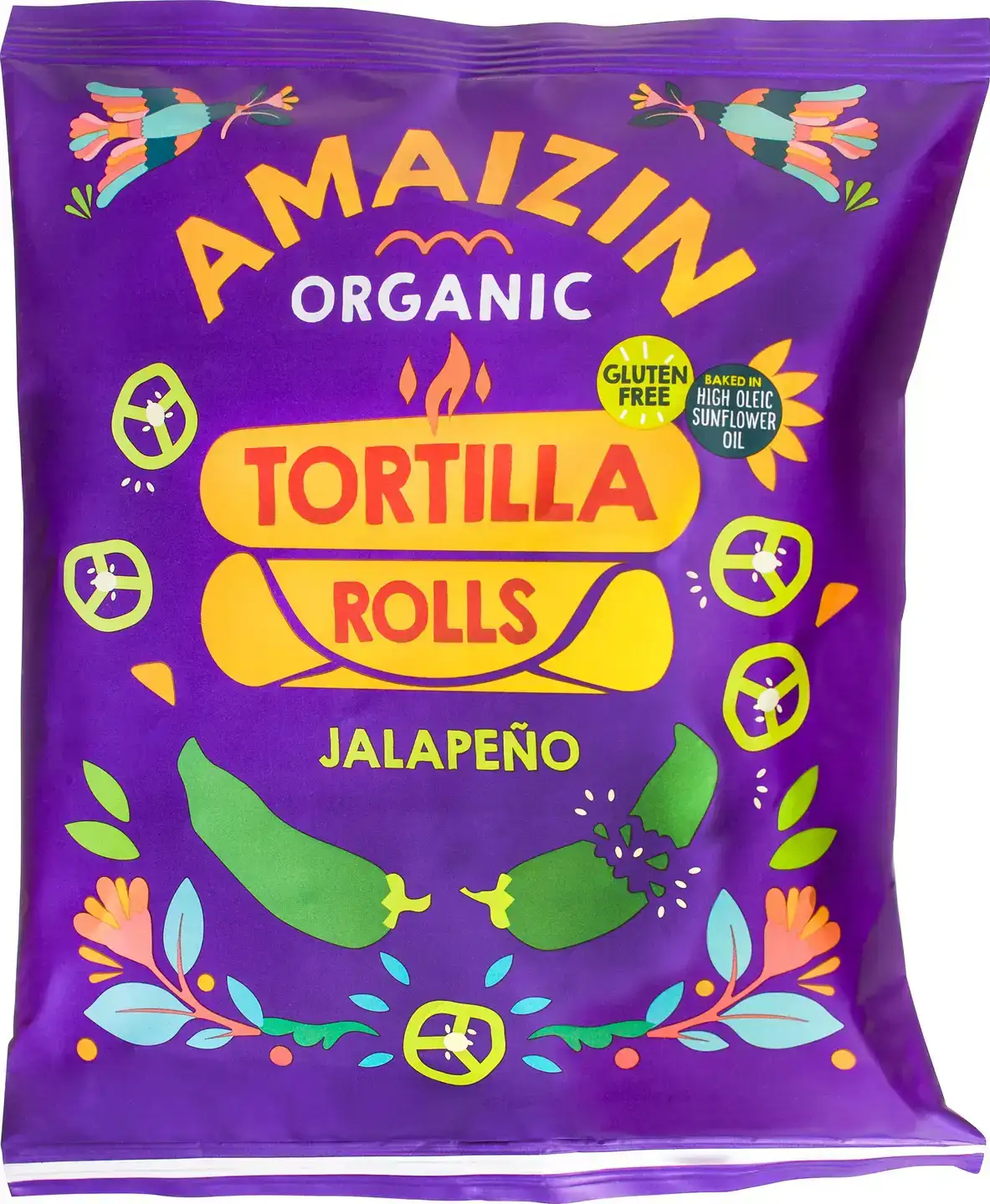 Tortilla rolls jalapeño