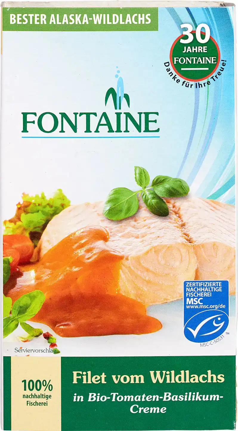 Wilde zalm in tomatensaus