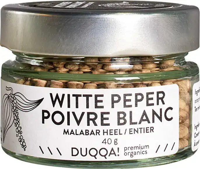 Witte peper Malabar 40 g