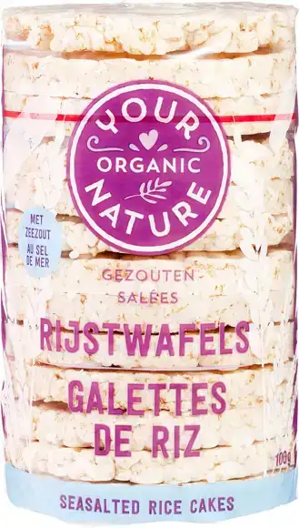 Gezouten rijstwafels 100 g