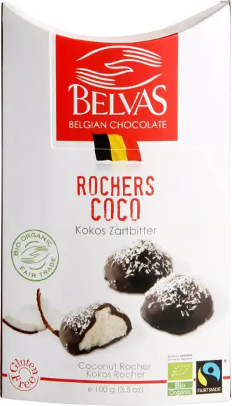 Chocoladetruffels kokos 100 g