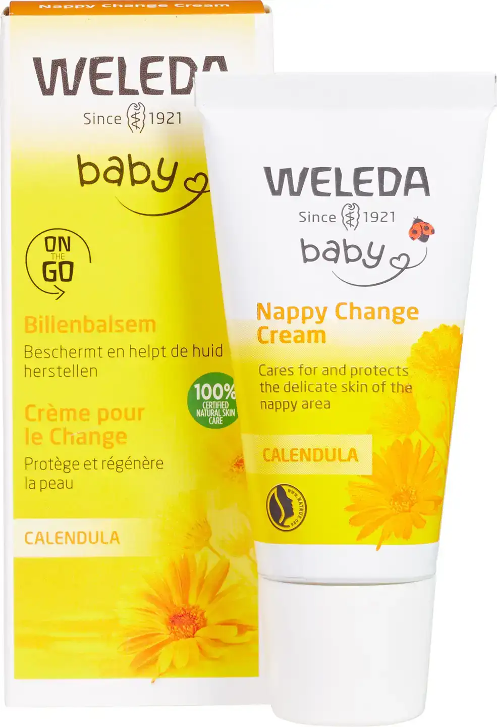 Baby billenbalsem calendula on the go