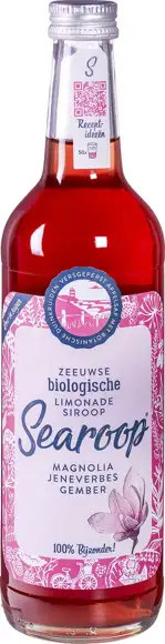 Siroop magnolia, jeneverbes en gember 500 ml