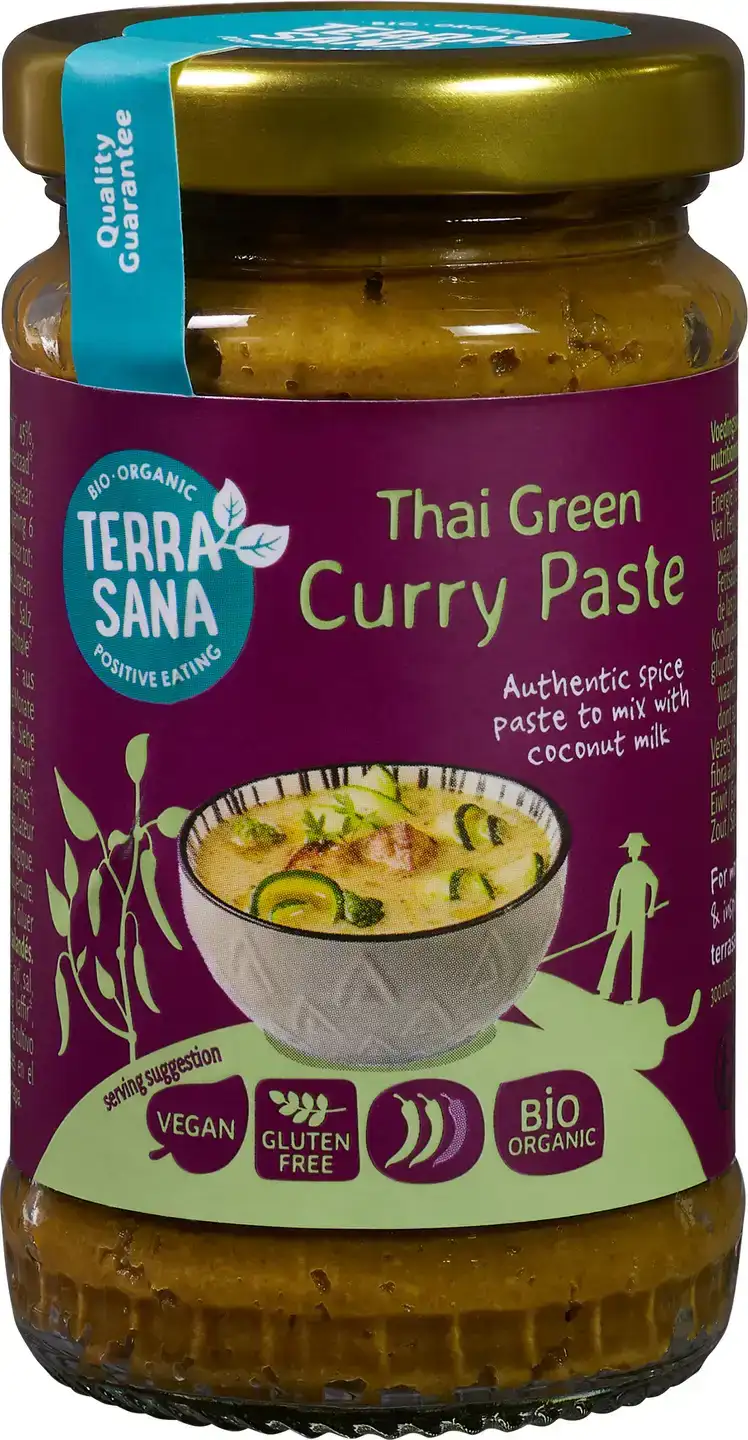 Thaise groene currypasta