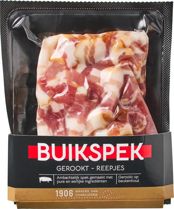 Gerookte buikspekreepjes