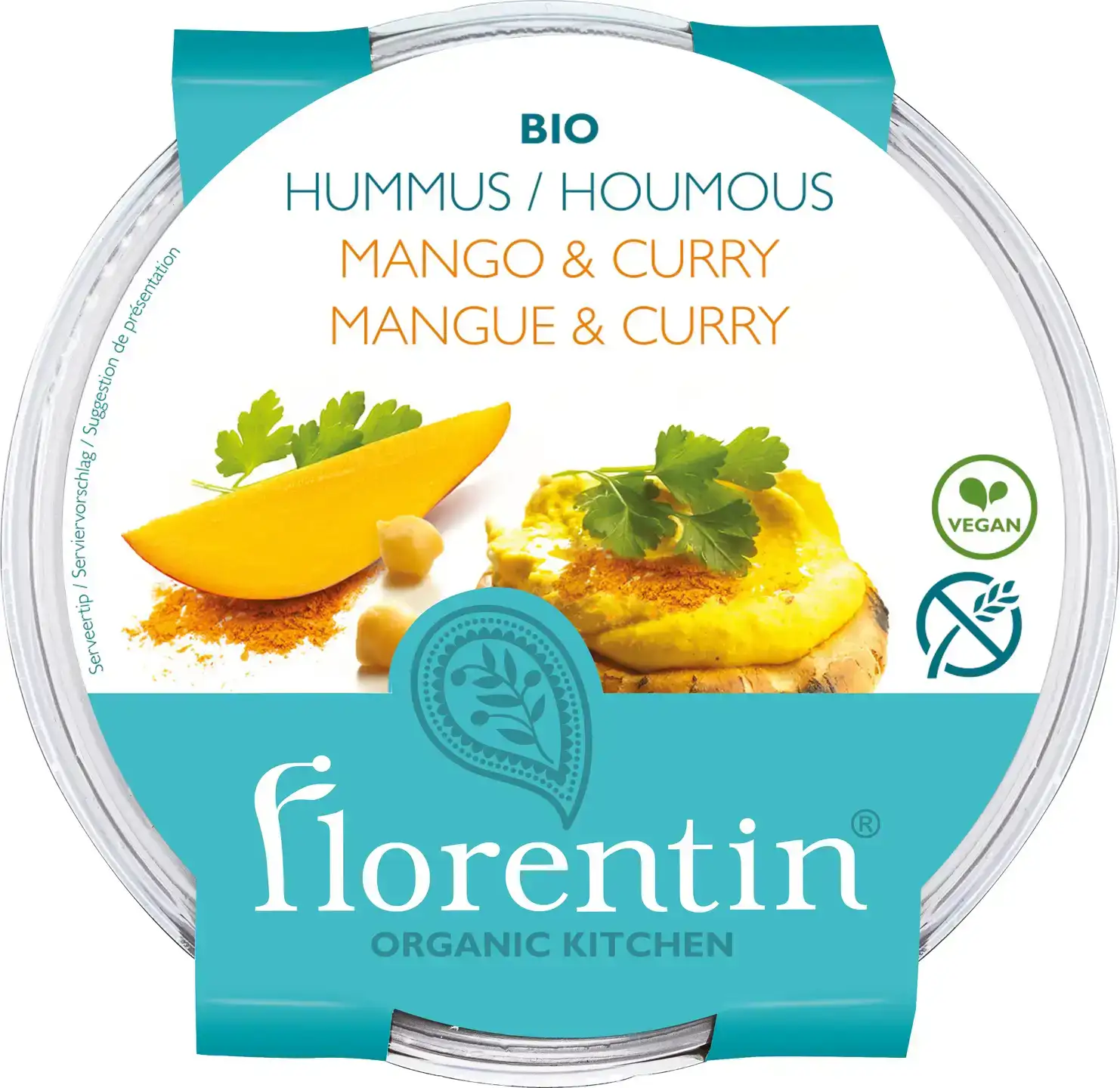 Hummus mango curry