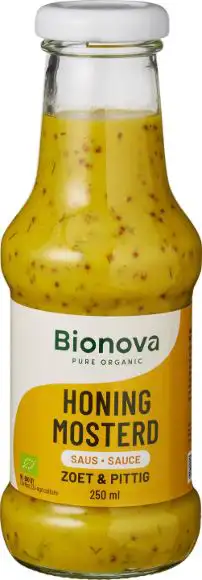 Honing-mosterdsaus 250 ml