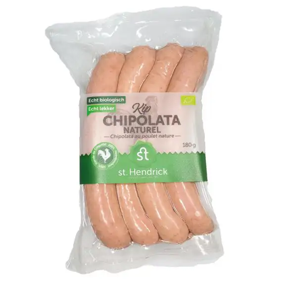 Kip chipolata naturel 180 g