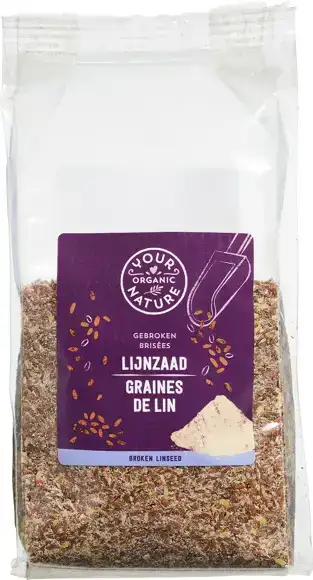 Gebroken lijnzaad 200 g