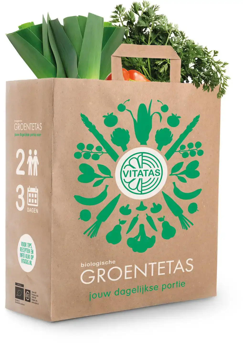 Groentetas 2-persoons
