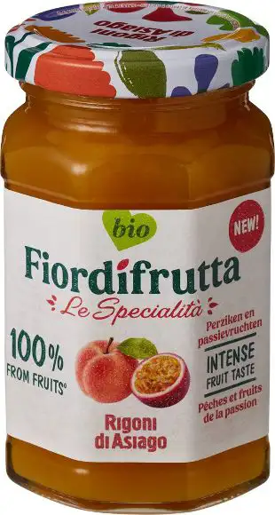 Fruitbeleg perzik passievrucht 250 g