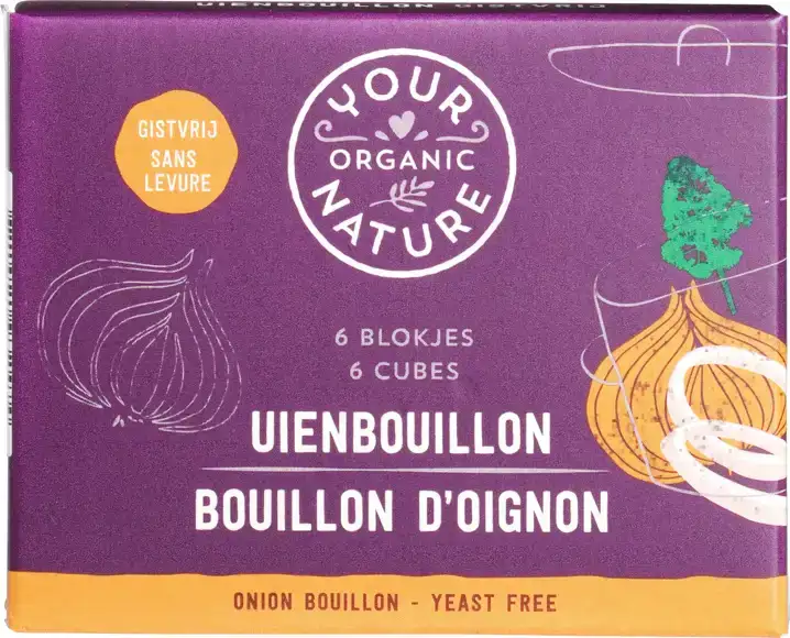 Uienbouillonblokjes gistvrij 6 stuks