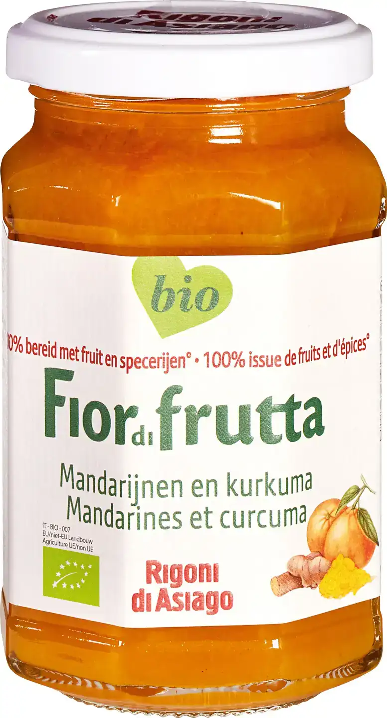 Mandarijn kurkuma fruitbeleg