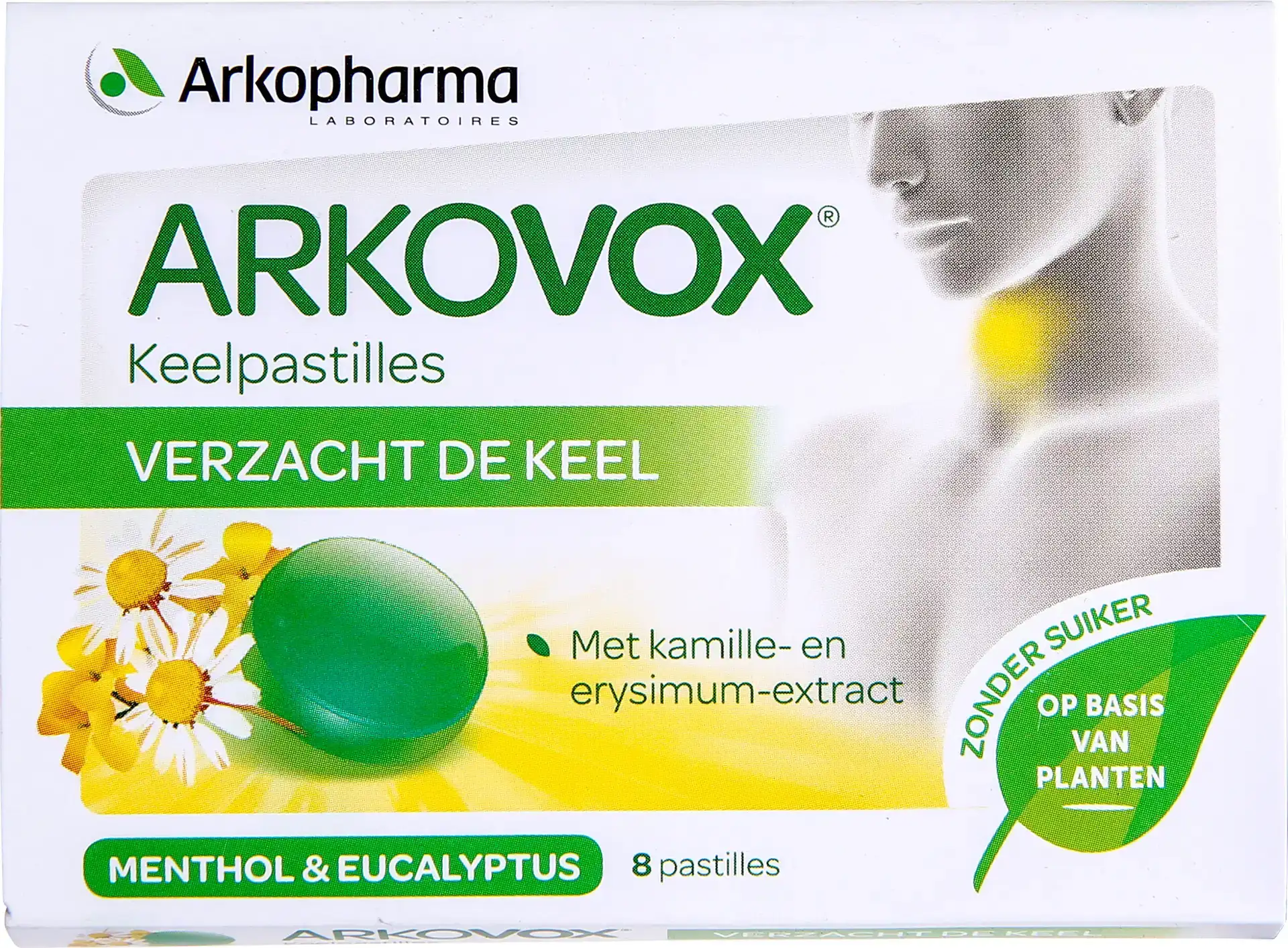 Arkovox keelpastilles menthol & eucalyptus