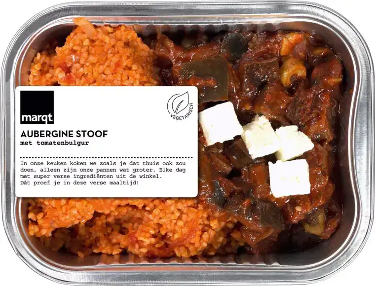 Auberginestoof met tomatenbulgur 450 g