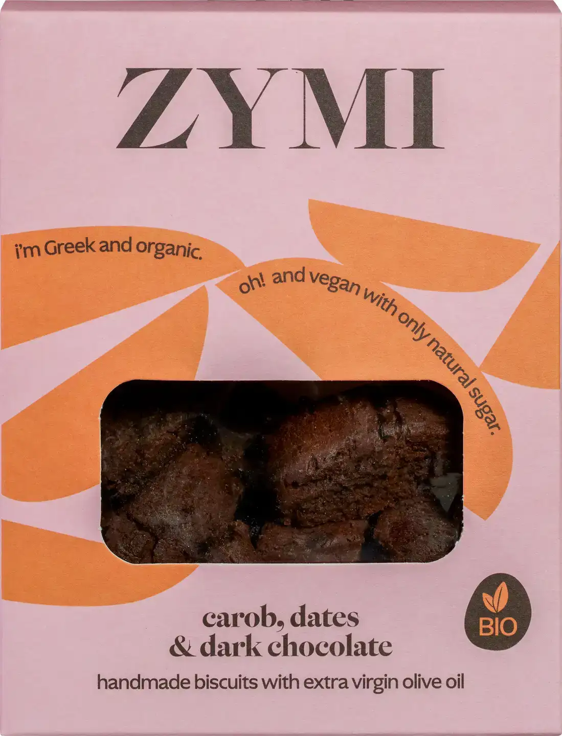 Biscuits carobe, dadels & pure chocolade