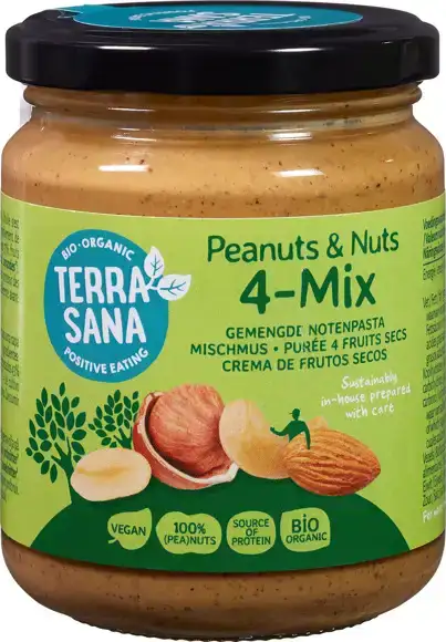 Gemengde notenpasta 4-mix 250 g